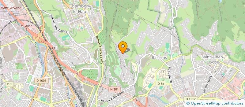 localisation de l'entreprise SCI TINOU@BASSENS  BASSENS