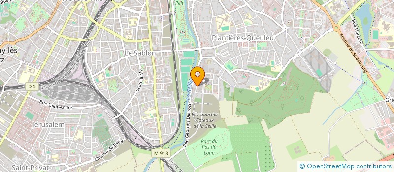 localisation de l'entreprise SCI TINTAGEL  METZ