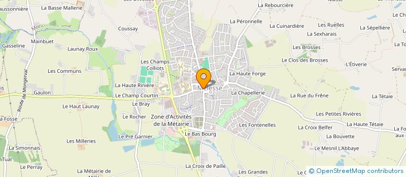 localisation de l'entreprise SCI TINTENIAC  LA MEZIERE