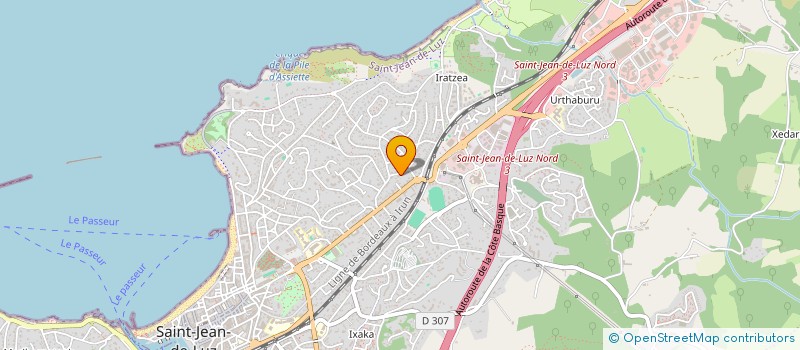 localisation de l'entreprise SCI TINY TOT  CIBOURE