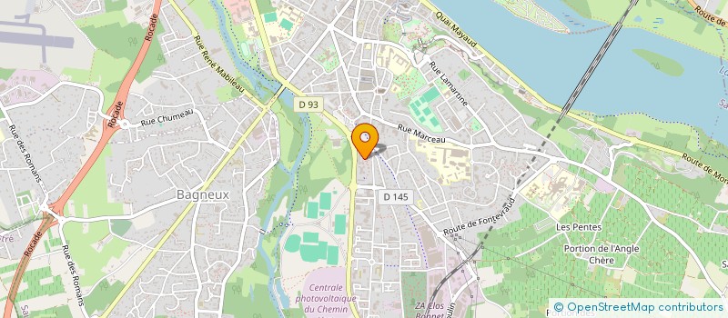 localisation de l'entreprise SCI TIOCO  SAUMUR