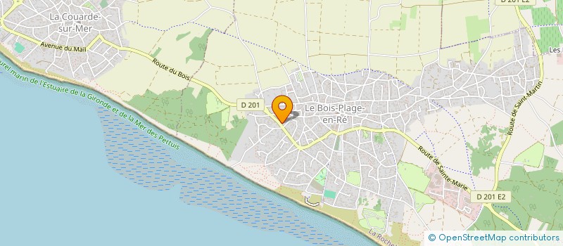 localisation de l'entreprise SCI TIOP  LE BOIS-PLAGE-EN-RE