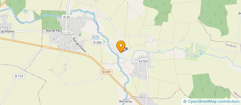 localisation de l'entreprise SCI TIPHBEN  TOUQUIN