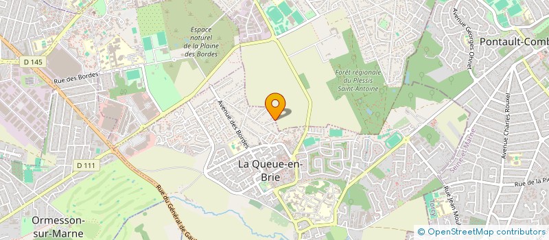 localisation de l'entreprise SCI TIPHERW  LA QUEUE-EN-BRIE