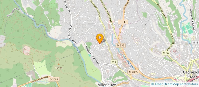 localisation de l'entreprise SCI TIPI à VILLENEUVE-LOUBET