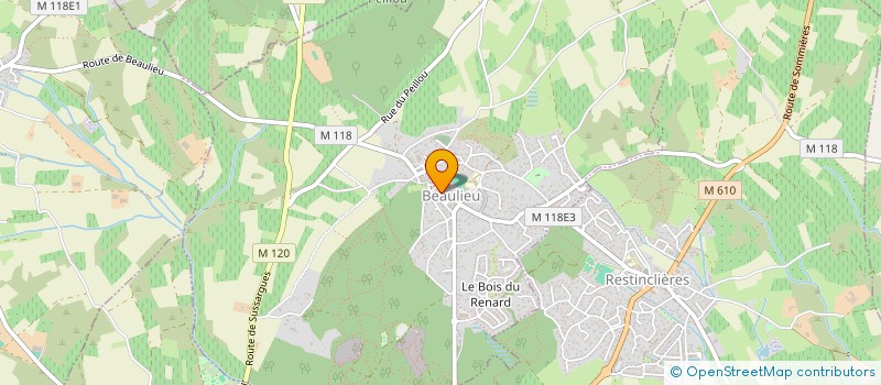 localisation de l'entreprise SCI TIPII  SAINT-DREZERY