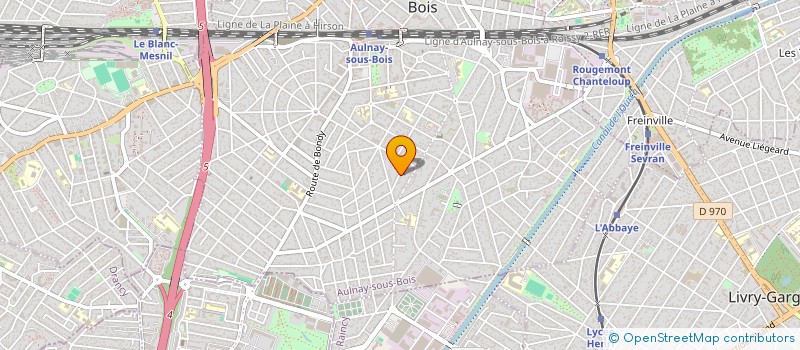 localisation de l'entreprise SCI TIPLEA à AULNAY-SOUS-BOIS