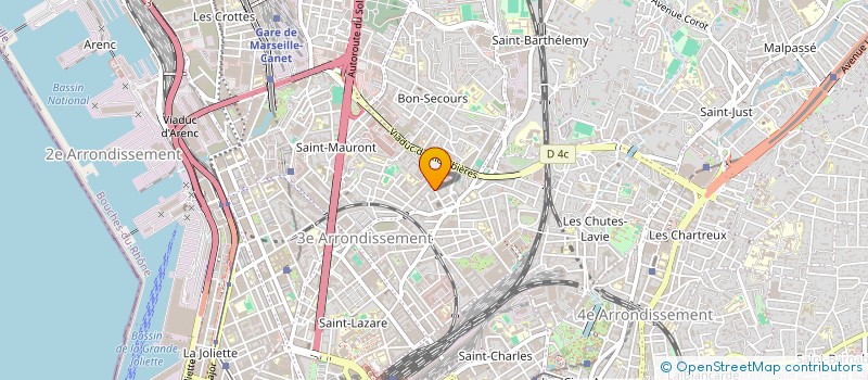 localisation de l'entreprise SCI TIPUTA à MARSEILLE