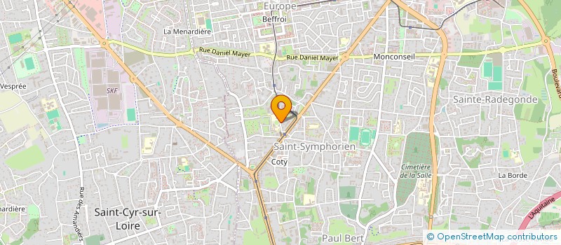 localisation de l'entreprise SCI TIRAGIAN  SAZILLY