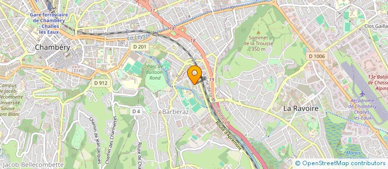 localisation de l'entreprise SCI TIRAZ  BARBERAZ