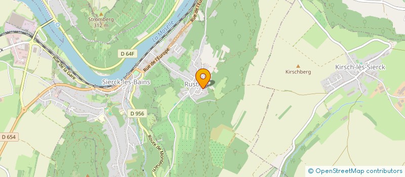 localisation de l'entreprise SCI TIRBISCH & FILS  RUSTROFF