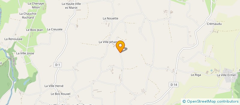 localisation de l'entreprise SCI TIREL à LE MENE