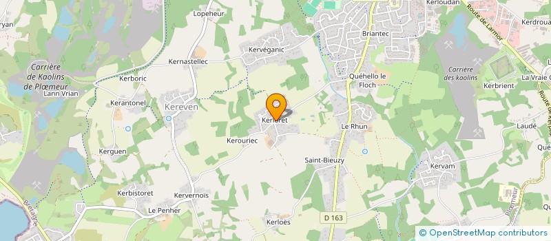 localisation de l'entreprise SCI TIRET5 à PLOEMEUR