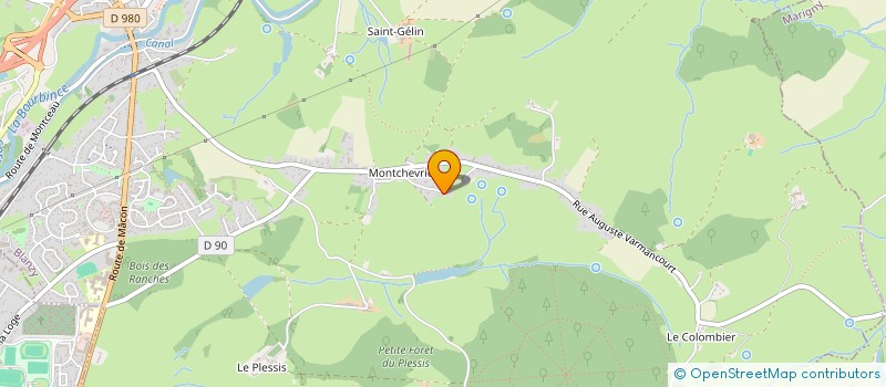 localisation de l'entreprise SCI TIREX 2  BLANZY