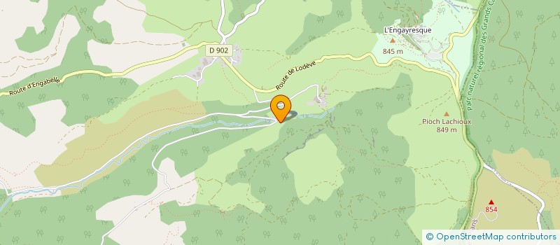 localisation de l'entreprise SCI TIROUNAN  ROQUEREDONDE