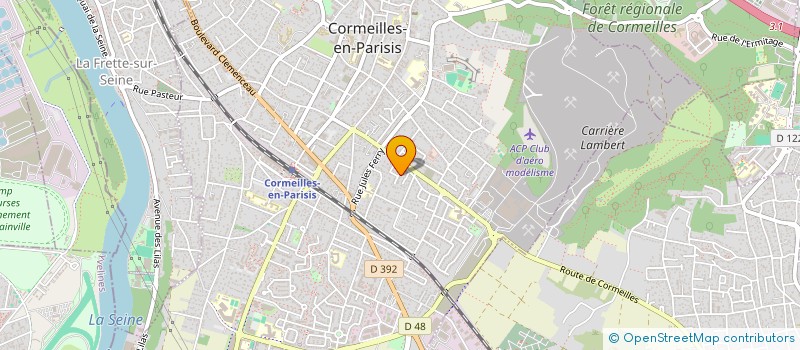 localisation de l'entreprise SCI TIRSALE  CORMEILLES-EN-PARISIS