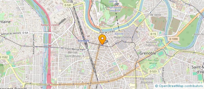 localisation de l'entreprise SCI TIRVOLET à GRENOBLE