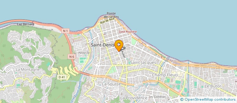 localisation de l'entreprise SCI TISFA à SAINT-DENIS