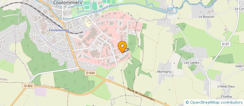 localisation de l'entreprise SCI TISKA  COULOMMIERS