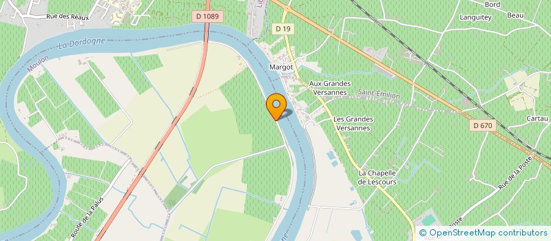 localisation de l'entreprise SCI TISON D'ARGENCE  MOULON