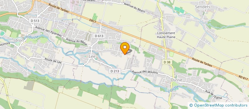 localisation de l'entreprise SCI TISS  LEE