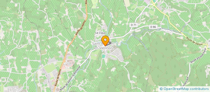 localisation de l'entreprise SCI TISSELAND  VILLEDIEU