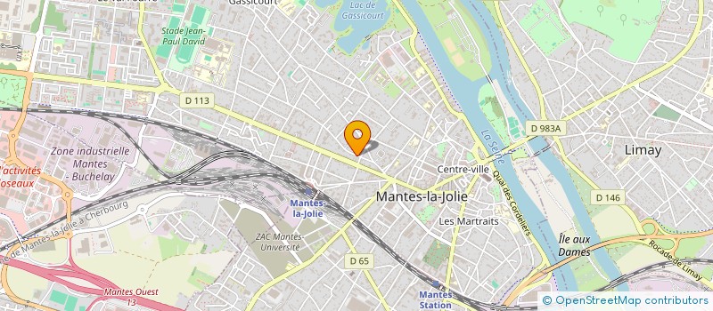 localisation de l'entreprise SCI TISSEY COLLAN  MANTES-LA-JOLIE