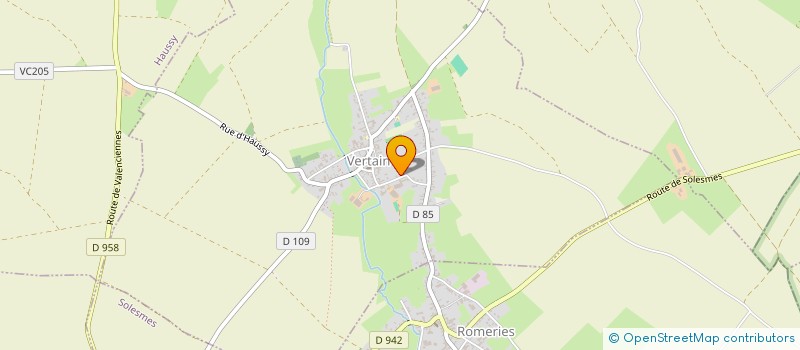 localisation de l'entreprise SCI TISTOU à VERTAIN