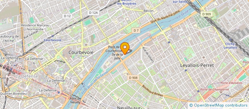 localisation de l'entreprise SCI TISZA IMMO à NEUILLY-SUR-SEINE