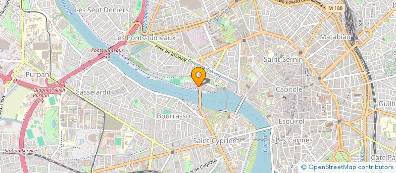 localisation de l'entreprise SCI TITA à TOULOUSE