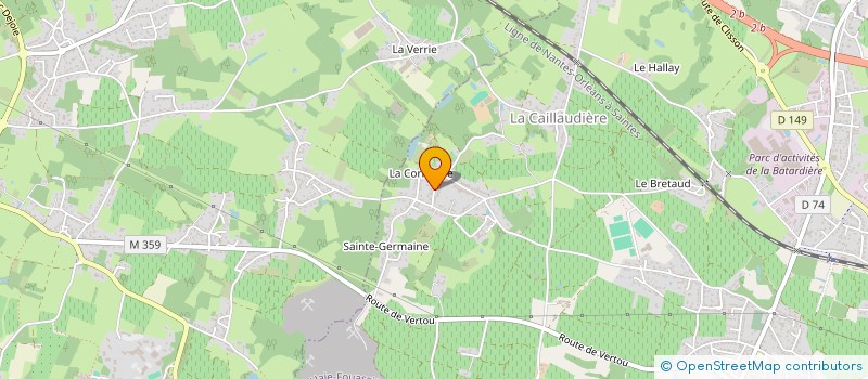 localisation de l'entreprise SCI TITA  LA HAIE-FOUASSIERE