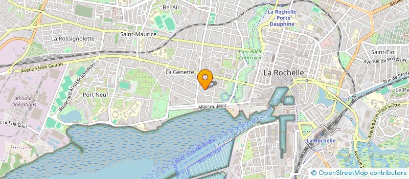 localisation de l'entreprise SCI TITAN  LA ROCHELLE