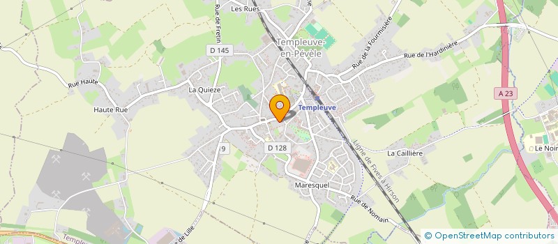 localisation de l'entreprise SCI TITAN INVESTISSEMENT  TEMPLEUVE-EN-PEVELE