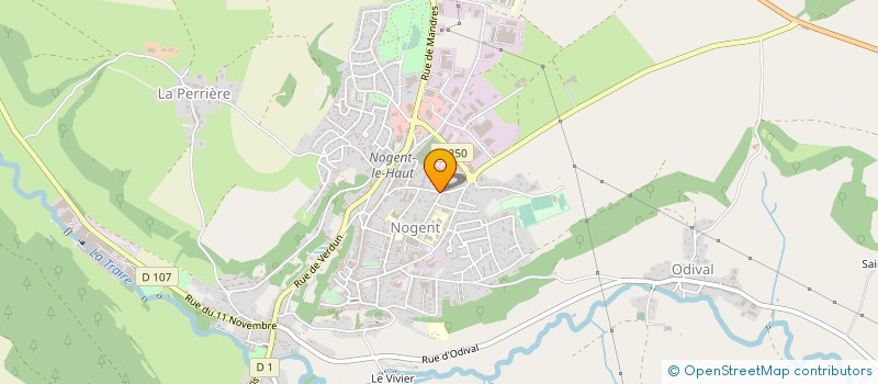 localisation de l'entreprise SCI TITANNE à NOGENT