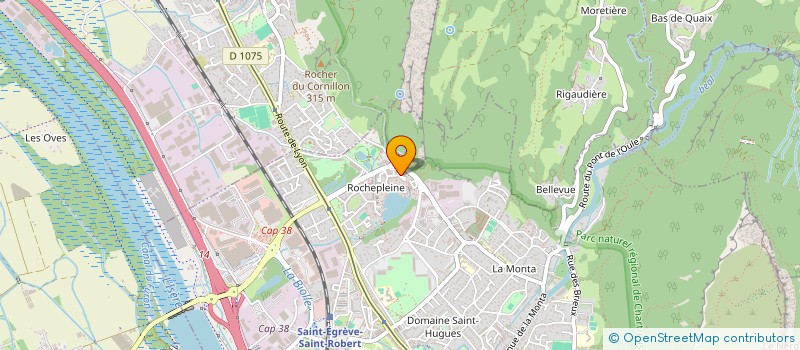 localisation de l'entreprise SCI TITELO  SAINT-EGREVE