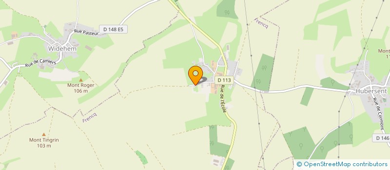 localisation de l'entreprise SCI TITI  FRENCQ