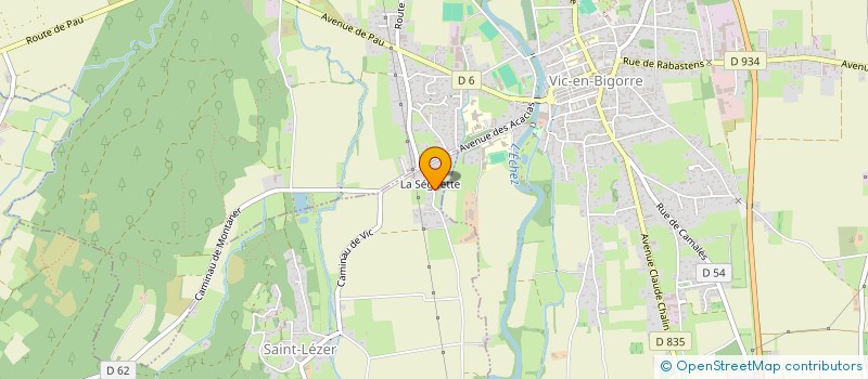 localisation de l'entreprise SCI TITICO  SAINT-LEZER