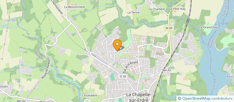 localisation de l'entreprise SCI TITIRERE  SUCE-SUR-ERDRE