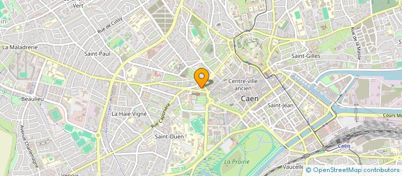 localisation de l'entreprise SCI TITO à CAEN
