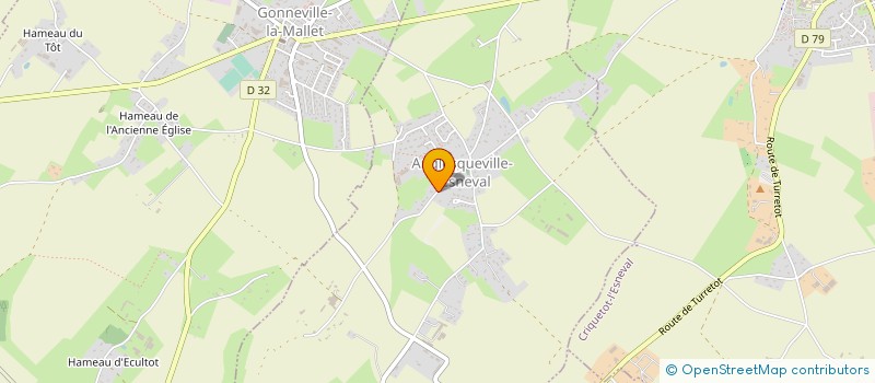 localisation de l'entreprise SCI TITOM  ANGERVILLE L'ORCHER