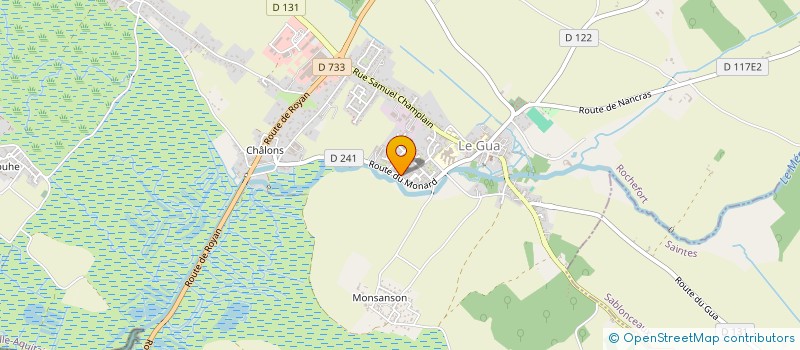 localisation de l'entreprise SCI TITOU  LE CHAY