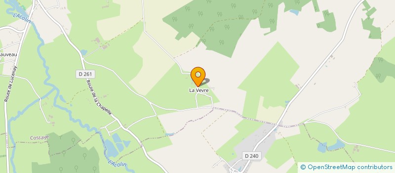 localisation de l'entreprise SCI TITOU à COSSAYE