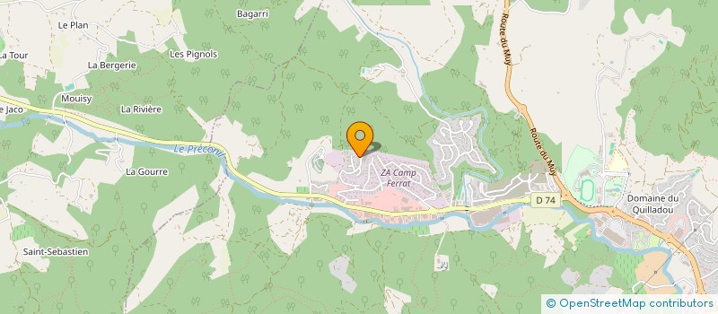 localisation de l'entreprise SCI TITOU à SAINTE-MAXIME