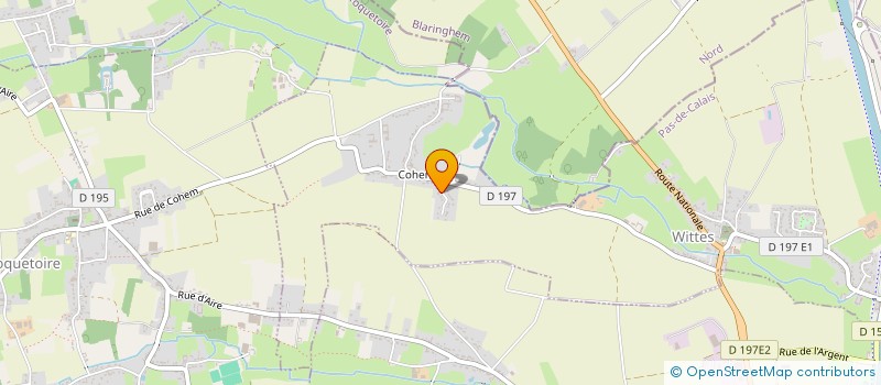 localisation de l'entreprise SCI TITOU  AIRE SUR LA LYS