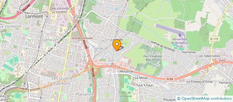 localisation de l'entreprise SCI TITOUAN  ARTIGUES-PRES-BORDEAUX