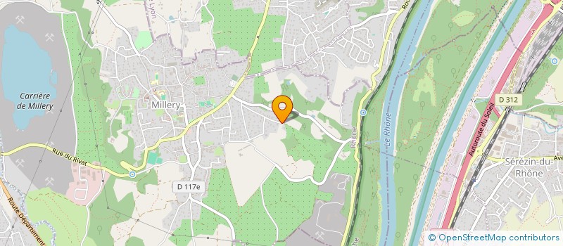 localisation de l'entreprise SCI TITOUAN  MILLERY