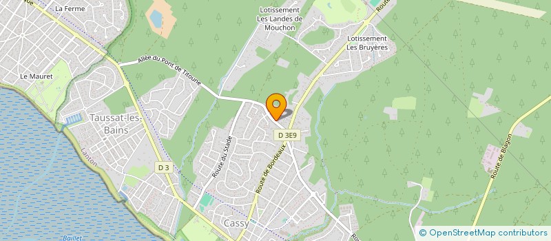 localisation de l'entreprise SCI TITOUNE  LANTON