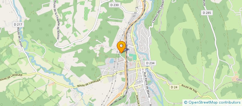 localisation de l'entreprise SCI TITOUNE  GAN