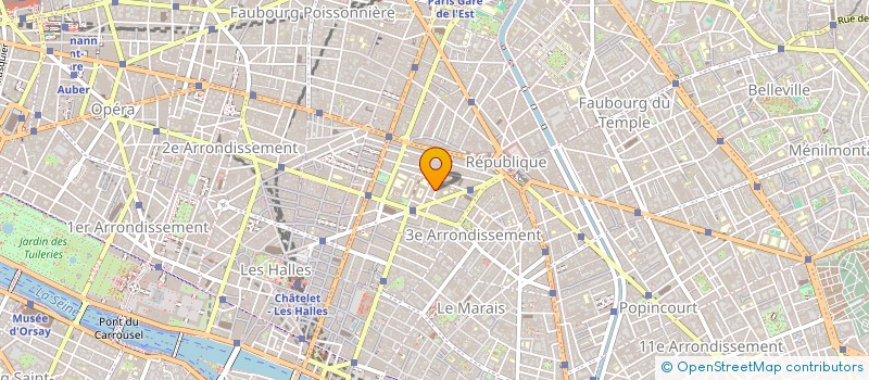 localisation de l'entreprise SCI TITUS  PARIS