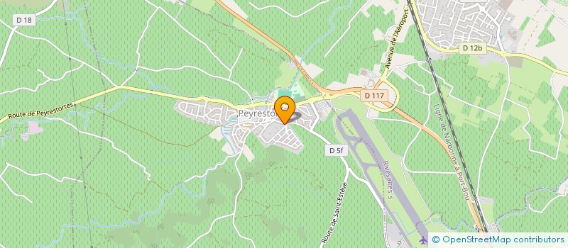 localisation de l'entreprise SCI TIVA  PEYRESTORTES